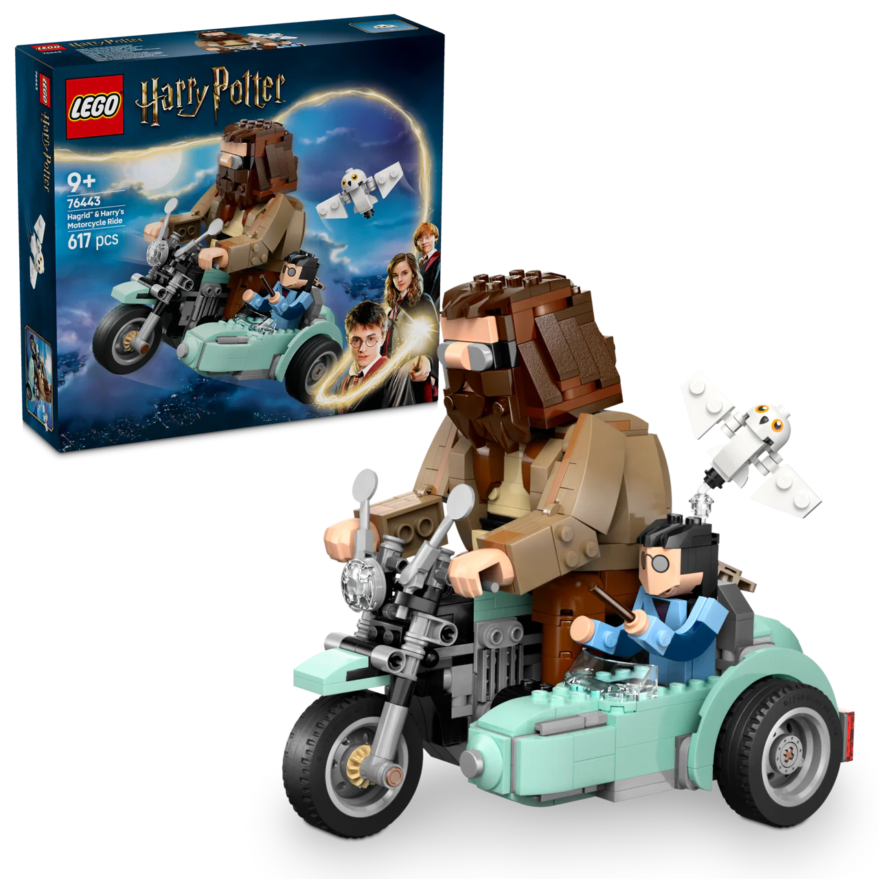 ハグリッドとハリーの空飛ぶオートバイライド レゴ - Image 3