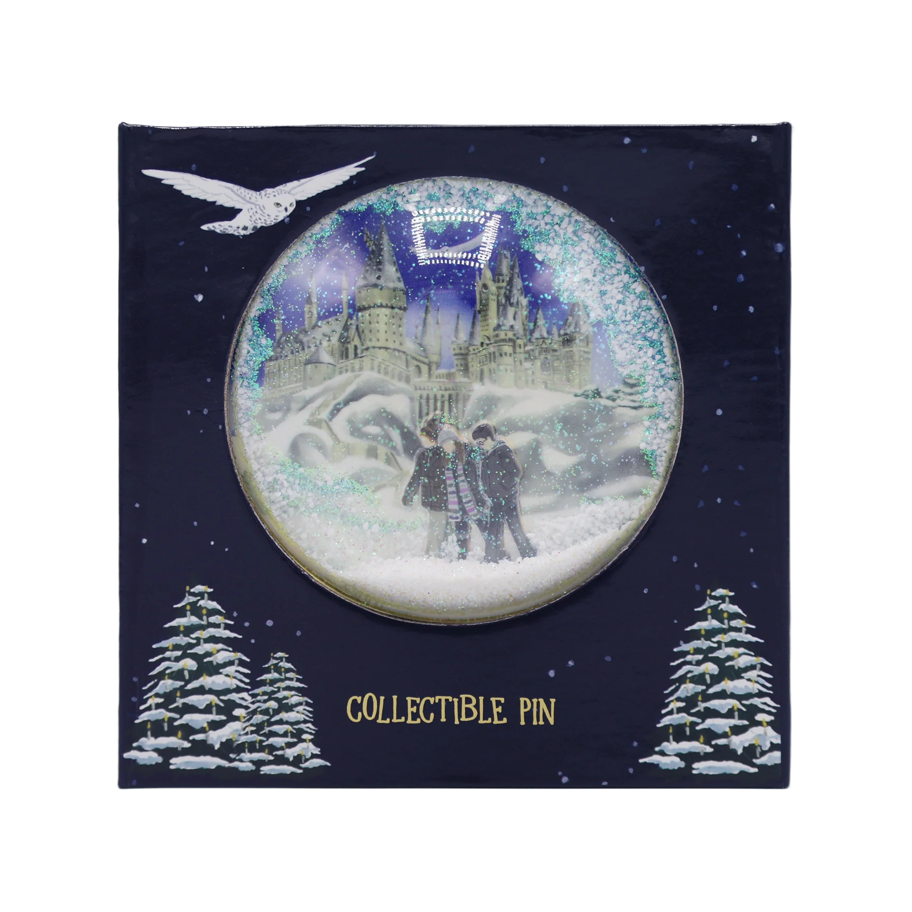 ホグワーツ・イン・ザ・スノー クリスマス ピンバッジ - Image 3