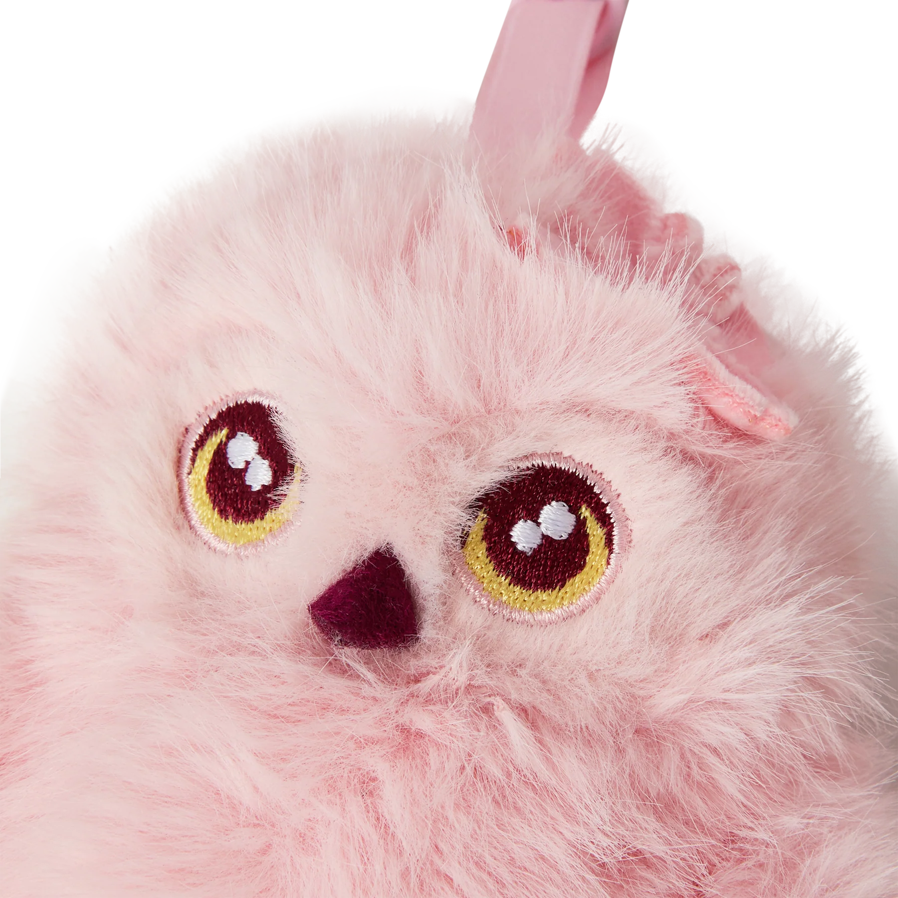 サクラ クリップ付き フクロウ ぬいぐるみキーリング - Image 3